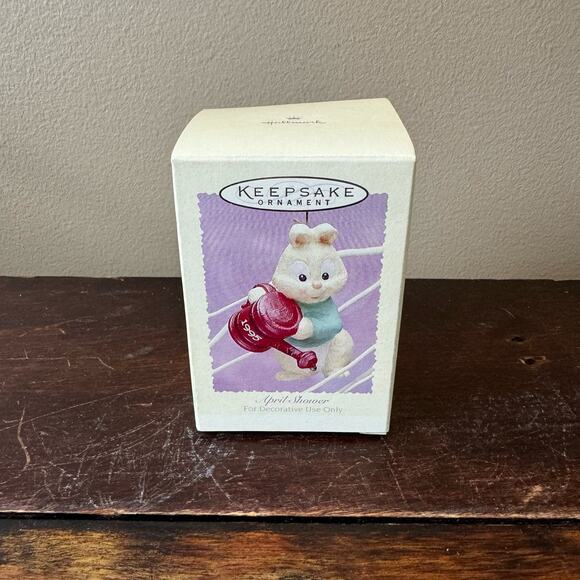 Hallmark 1995 April Showers Spring Easter Keepsake Ornament NEW - Picture 1 of 5